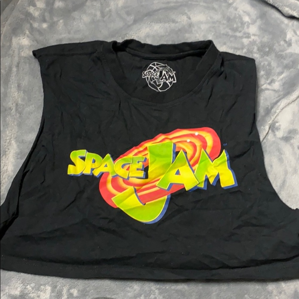 Space jam Crop top